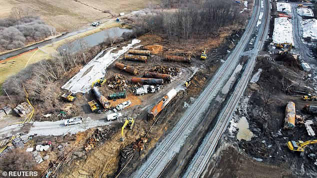 For months after the derailment, residents complained of adverse side effects, including breathing problems, rashes and nausea.