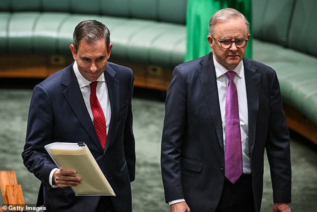 Dr Chalmers was congratulated by Prime Minister Anthony Albanese