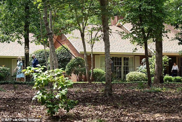 Carter receives palliative care in his one-story home in Plains, Georgia, which he built himself and has owned for six decades.