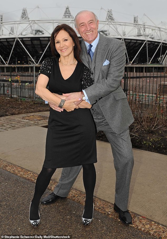 Last month, Arlene paid tribute to her friend and fellow Strictly judge Len, a year after his death, during an appearance on Loose Women (pictured in 2012).