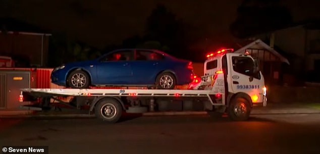 Police have seized a blue Ford Falcon after it fatally struck a 38-year-old pedestrian in Bexley, in Sydney's south, on Tuesday night.