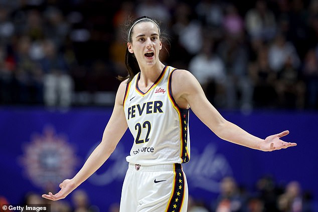 It was a rough start for Clark as the Fever took on the Connecticut Sun at Mohegan Sun Arena.