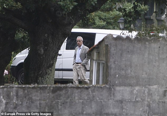 Journalist Alfonso Basterra (pictured) was arrested on suspicion of murder on September 26, 2013 in Santiago de Compostela.