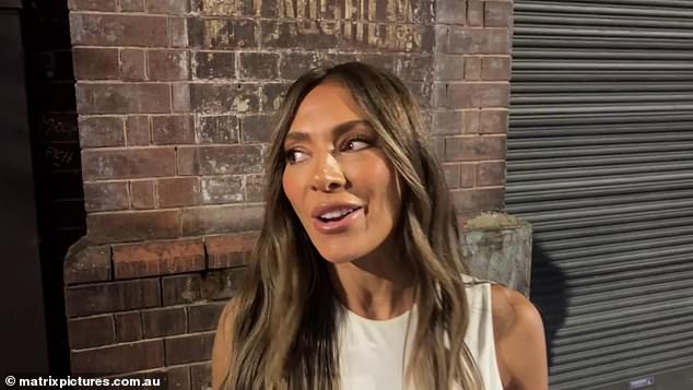 Speaking to photographers outside the Michael Lo Sordo show on Tuesday, the former WAG footballer revealed she has simply been too busy setting up Henne's new boutique in Paddington, Sydney, to host a fashion show.