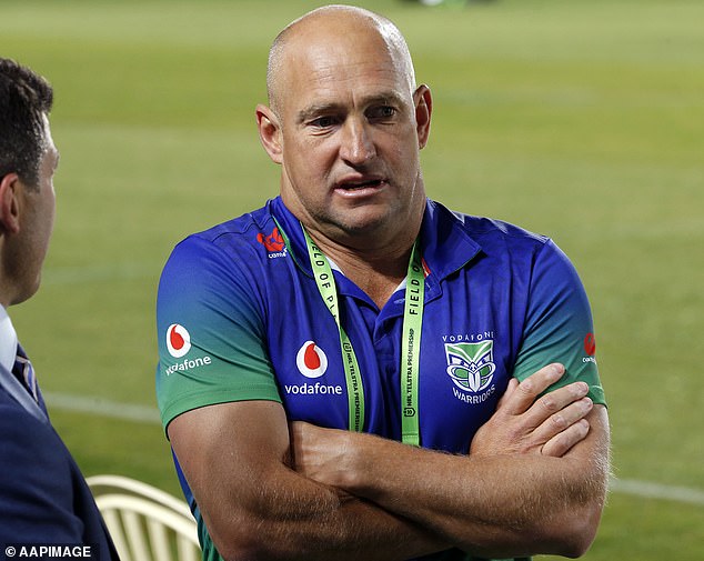 Brown was previously coach of the NRL team New Zealand Warriors.