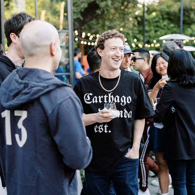 1715765980 407 Mark Zuckerberg celebrates turning 40 with Bill Gates in his