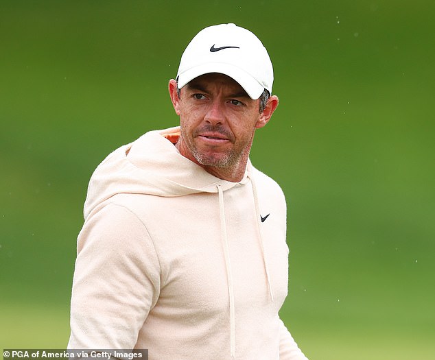 McIlroy filed divorce papers just days before the PGA Championship in Kentucky.