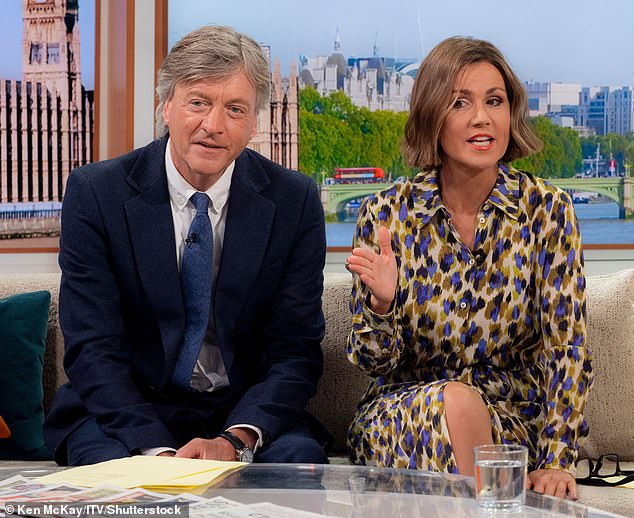 Madeley now presents breakfast show Good Morning Britain alongside Susanna Reid