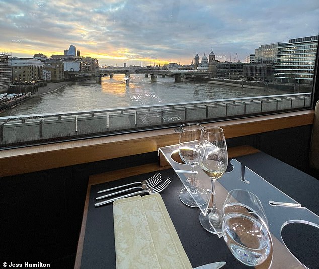 1715789405 817 Dinner on a double decker bus inside Londons incredible fine