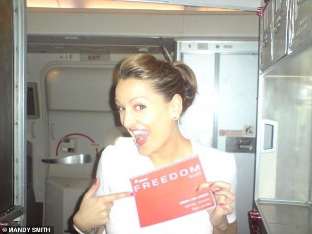 The author revealed that she also discovered people trying to join the mile-high club during flights, but said it doesn't happen often.