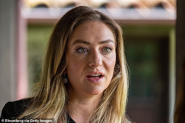 Researchers at Aarhus University in Denmark examined the personality traits of CEOs and found that a higher level of narcissism in female CEOs was associated with better company performance. Pictured: Former Bumble CEO Whitney Wolfe Herd