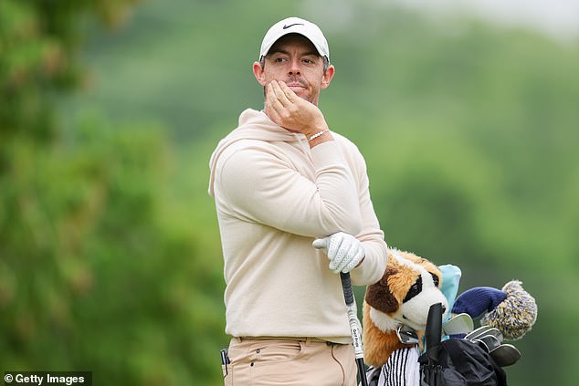 McIlroy returned to the course Wednesday for one final practice round at Valhalla.