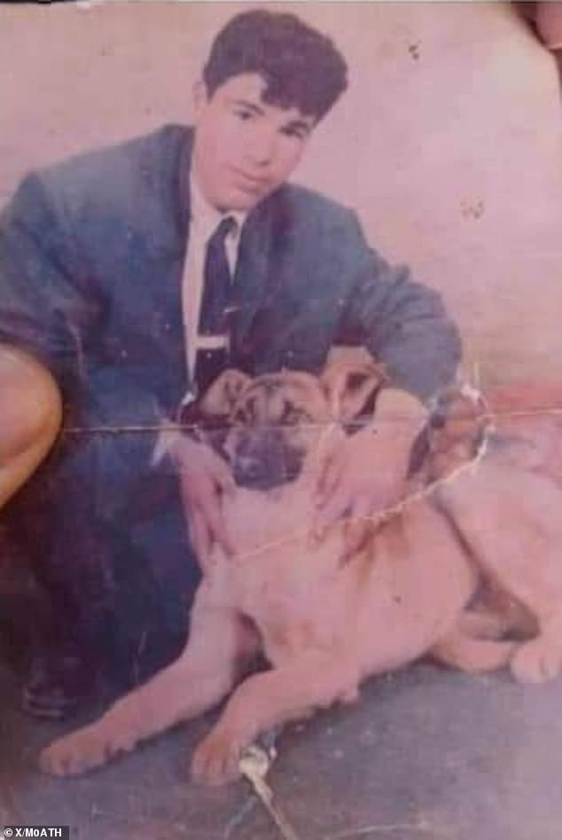 His family is believed to have believed him dead, killed in the Algerian civil war that broke out more than 20 years ago. Relatives claim that the dog was poisoned after he began to smell Omar's scent nearby.