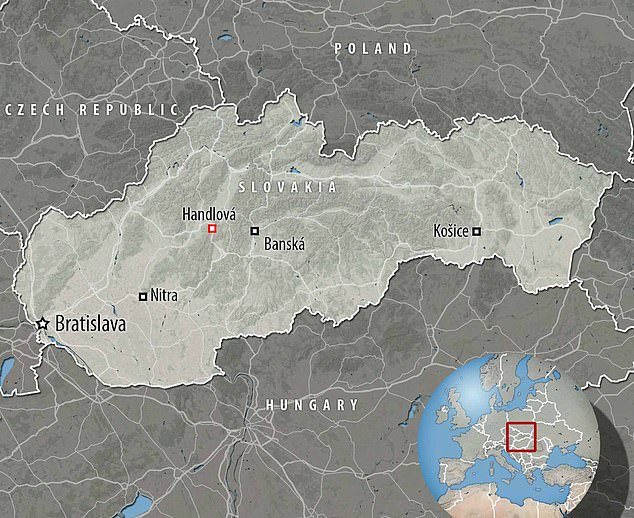 The prime minister was shot in Handlova, northeast of Bratislava