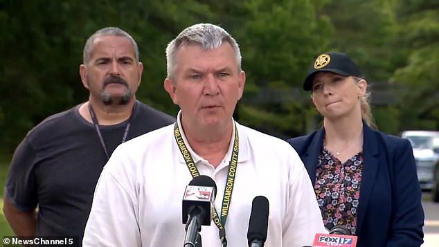 Williamson County Sheriff Mark Elrod said that while officials were hopeful at first, they soon realized it was unlikely they would find those on board alive.