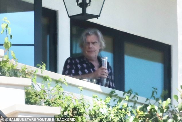 Morris was seen smoking a pipe on the balcony of his Hollywood apartment last summer and said he gave Hunter money because he feared the recovering addict would relapse.