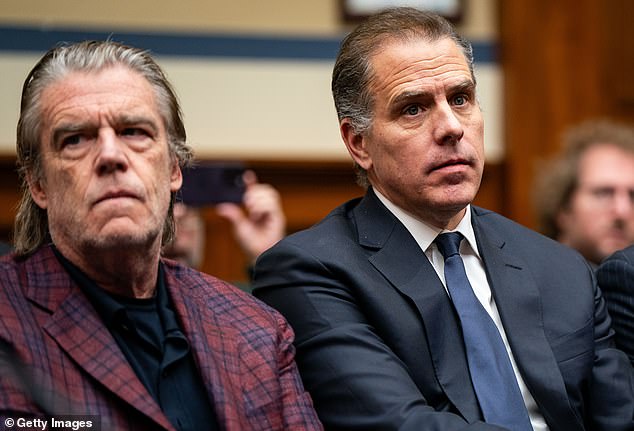 Hollywood lawyer Kevin Morris, keft, has admitted to loans of more than $5 million to Hunter Biden, right, which he has insisted will be repaid.