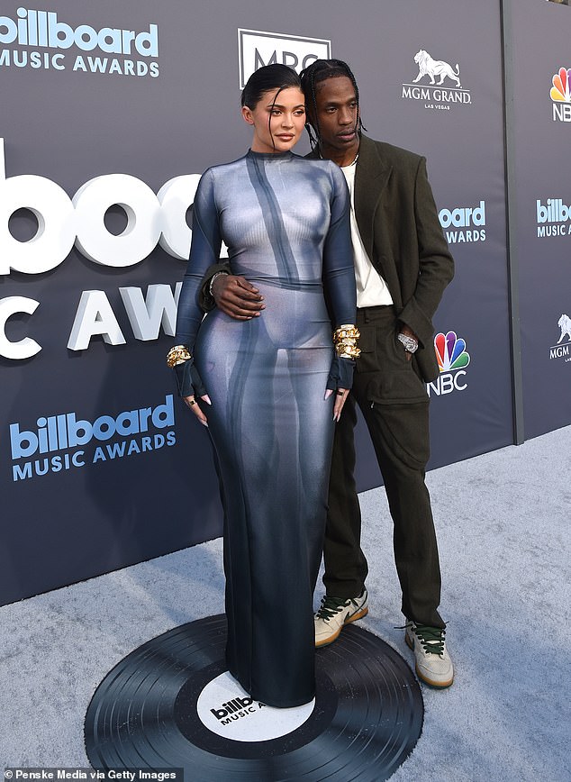 Kylie ended her five-year on-again, off-again relationship with Scott in 2022; the former couple seen at the 2022 Billboard Music Awards in Las Vegas