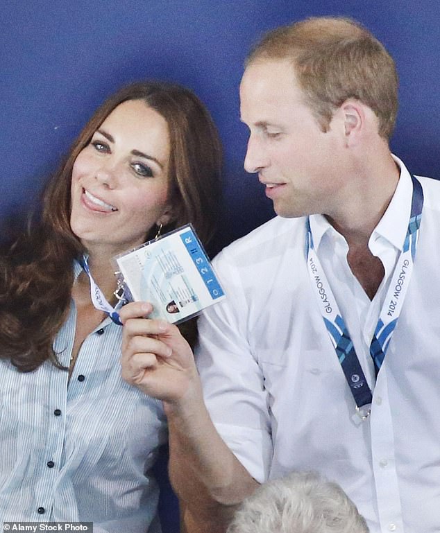 Prince William showed off his thoughtful side as he fanned his wife during the sweltering conditions of the 2014 Commonwealth Games.