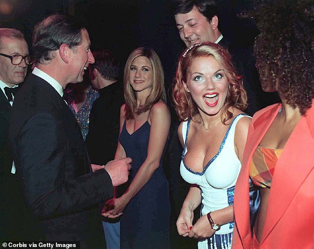 In a scene reminiscent of Geri Halliwell's infamous interactions with royalty over the years, Love Island host Maya Jama made the king laugh as she joked about breaking protocol (Geri and Charles stripped naked in 1997).