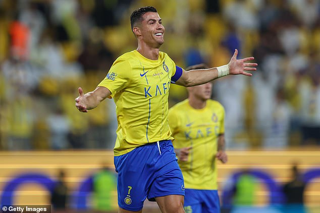 Cristiano Ronaldo leads the way with earnings of £205m this year, with £157m from Al-Nassr