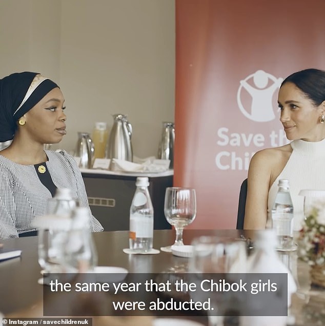 Meghan sits down for a chat with Maryam, a 23-year-old youth ambassador for Save the Children.