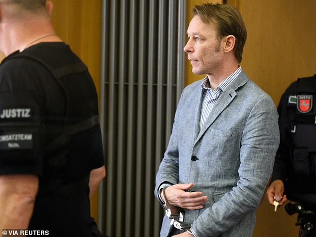 Christian Brueckner (pictured) was sensationally named by German police in June 2020 as the man suspected of kidnapping Madeline McCann.