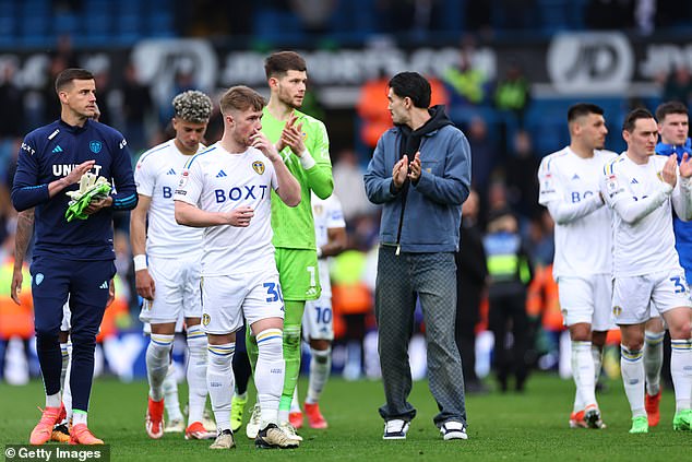 Newcastle scouts have been eyeing Leeds for the past few months, with Mail Sport previously reporting that they could have to raise £100m in player sales if they fail to gain promotion.