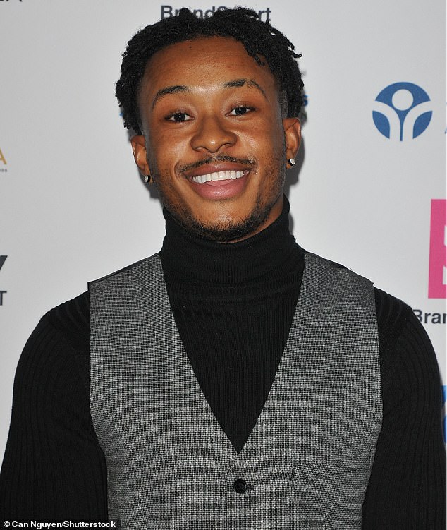 Love Island contestant Biggs Chris, selected here at the British Ethnic Diversity Sports Awards in London in March 2020, is also facing legal action from the city's watchdog.