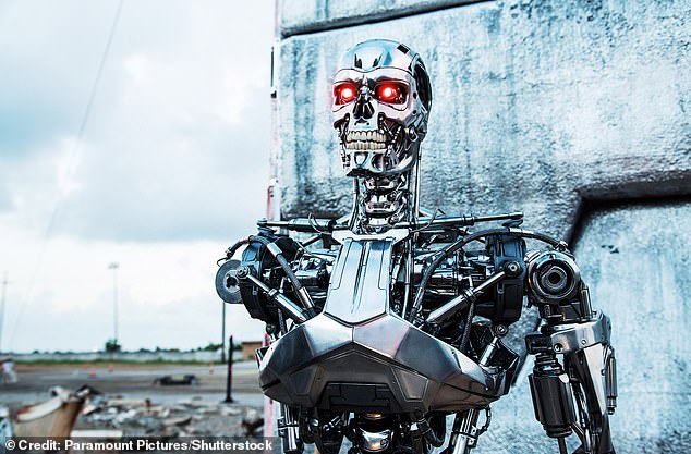 With its extreme toughness, this latest humanoid robot might be reminiscent of some of the creepy killer robots from The Terminator (pictured).