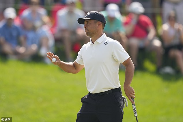 Schauffele became the first player to shoot 62 in a major championship since himself last year.