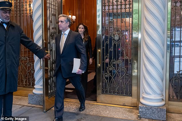 Cohen is due back on Monday, but the prosecution's case could rest later in the day.