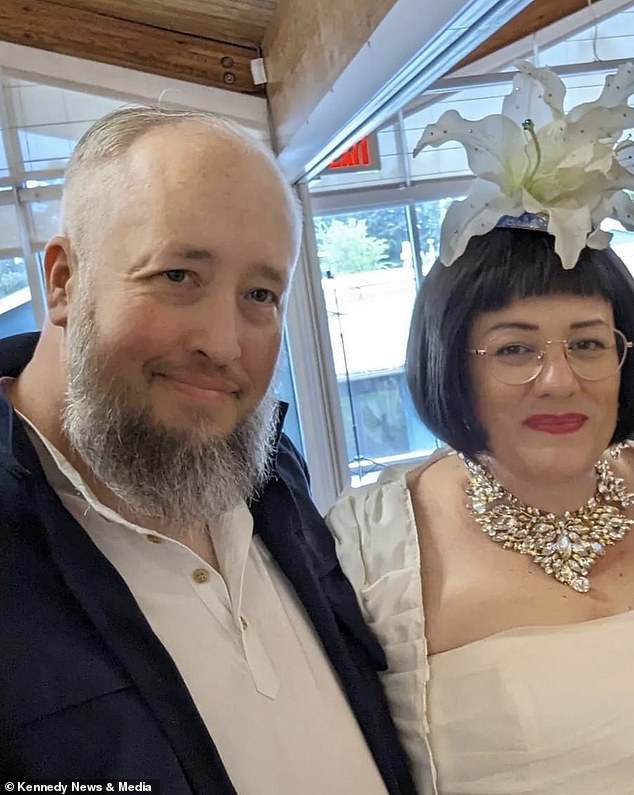 Scarlett managed to put on a brave face during her Star Wars-themed wedding on Saturday, May 4, and decided to keep the news from the wedding guests until a few days later.