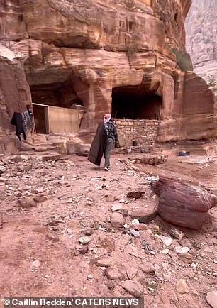 Although it was considered a World Heritage Site by UNESCO in 1985, a small population of Bedouin still lives in Petra.