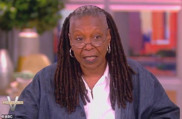 Whoopi Goldberg, for her part, defended Harrison Butker's controversial speech