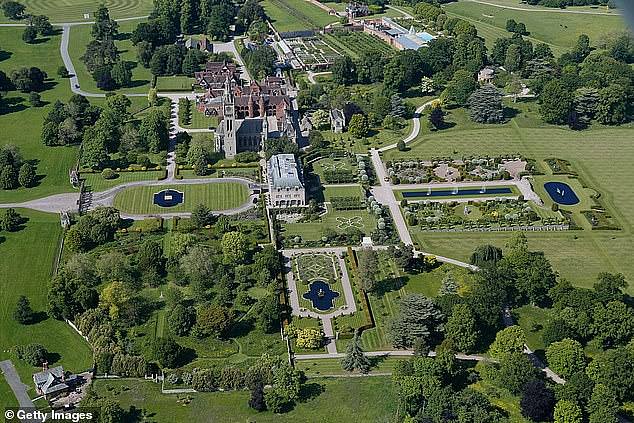 Grosvenor owns the family seat Eaton Hall (pictured) as well as a property empire that includes 300 acres in Mayfair and Belgravia, as well as land in Cheshire, Oxford, Scotland and Spain.