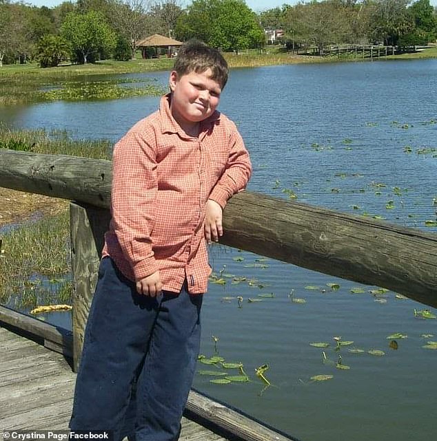 A few days later, the grieving mother was asked to identify her son, but was then told that her son (pictured as a child) had already been cremated; However, years later she discovered that this was not the case.