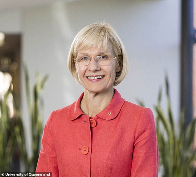 UQ vice-chancellor Deborah Terry (pictured) said the university was working with designated protest representatives to reach agreement on a peaceful resolution.