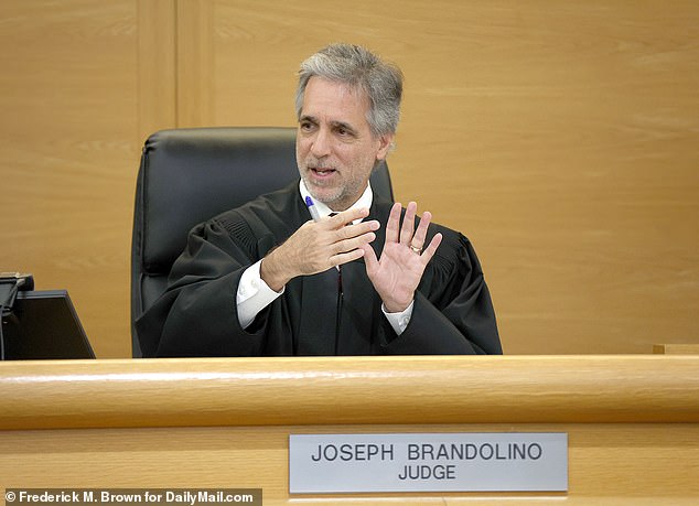 Judge Joseph Brandolino (pictured) said Grossman's attempts to try to subvert the result were the result of 