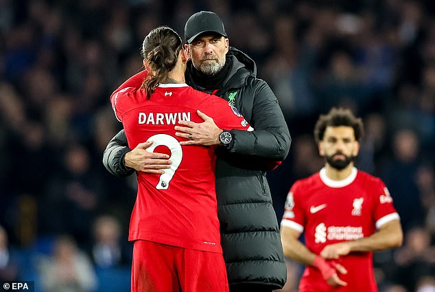 Jurgen Klopp publicly backed Slot on Friday as 