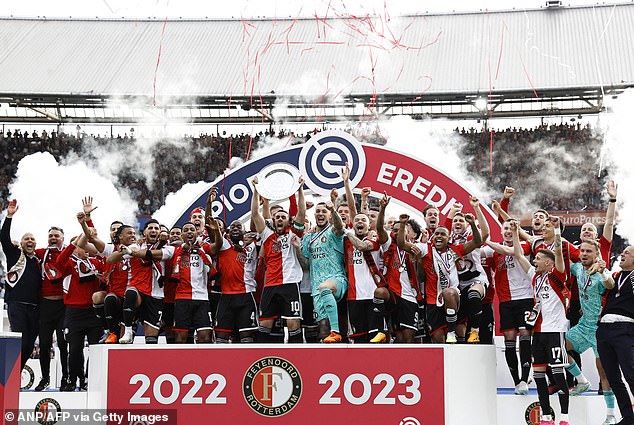 Slot led Feyenoord to just their second Eredivisie title in 24 years last season.