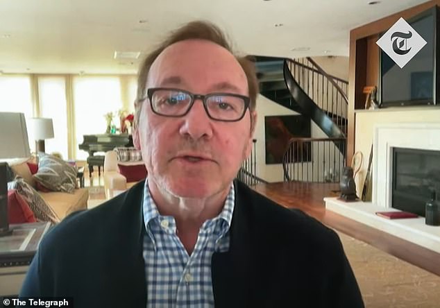 Kevin Spacey broke down in tears during an emotional interview with The Telegraph