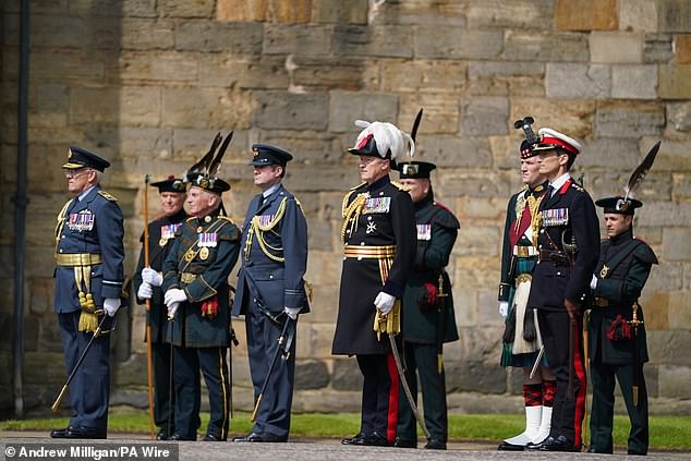 The Key Handing Ceremony at the Palace of Holyroodhouse in Edinburgh took place today, during the visit of the Duke and Duchess