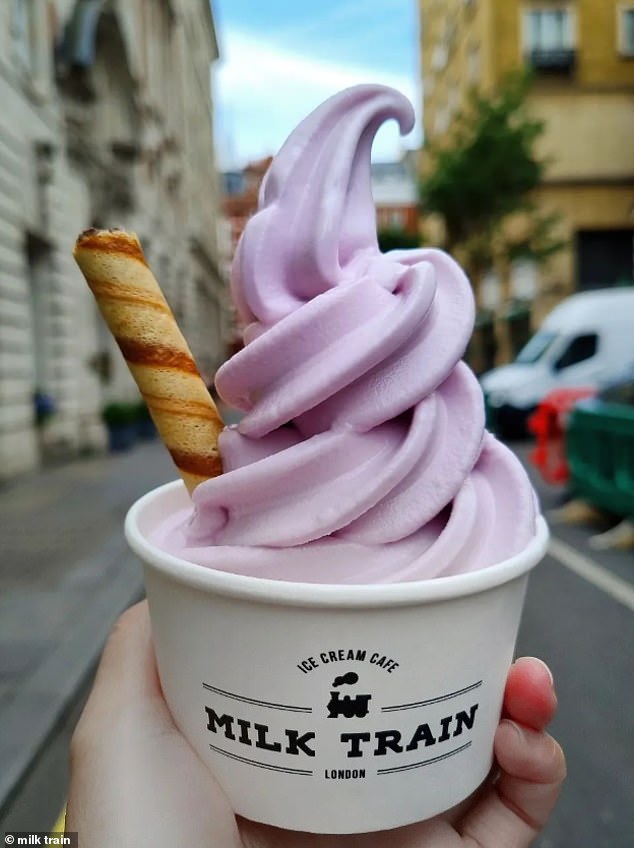 Elsewhere, Milk Train in Convent Garden sells heavy soft serve ice creams for £6.50