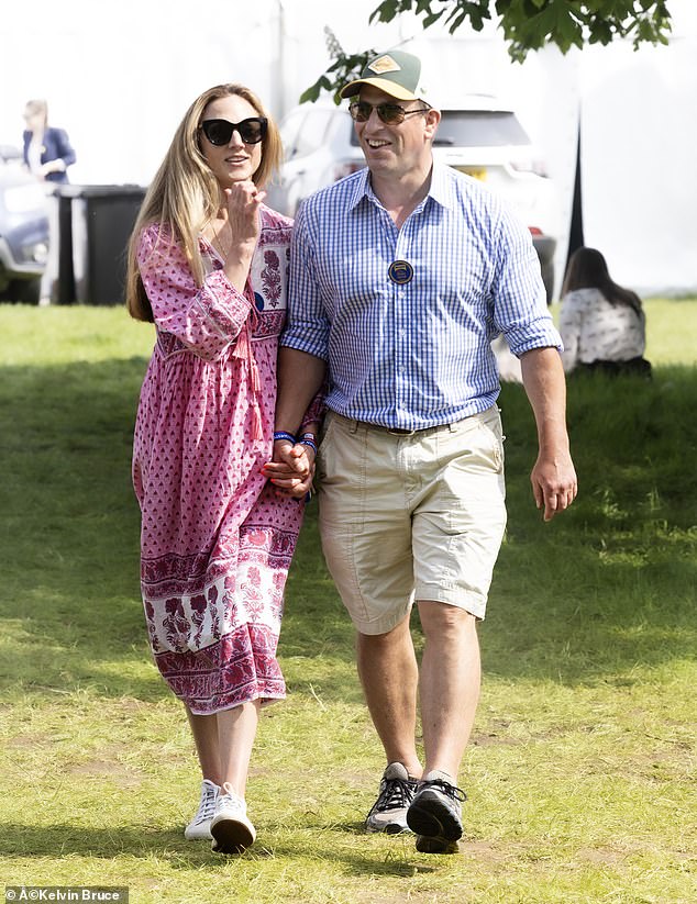 Peter Phillips with his new girlfriend, Harriet Sperling. Autumn's ex proudly showed off his new girlfriend, Harriet Sperling, introducing her to Queen Camilla.