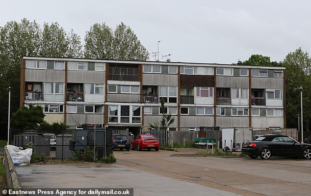 Houses on Craylands Estate still lived in; It is not known if they will be part of the redevelopment program.