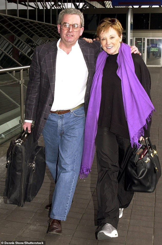 Anne was at the peak of her career at the time and the divorce reportedly cost her £20 million (pictured: John and Anne in 2001).