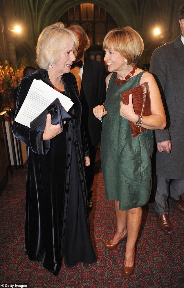 Andrew and the Queen remain friends, with the former army officer among the select guest list for the King's coronation (Camilla chatting to Anne at the 2013 Man Booker Prize for Fiction in 2013).