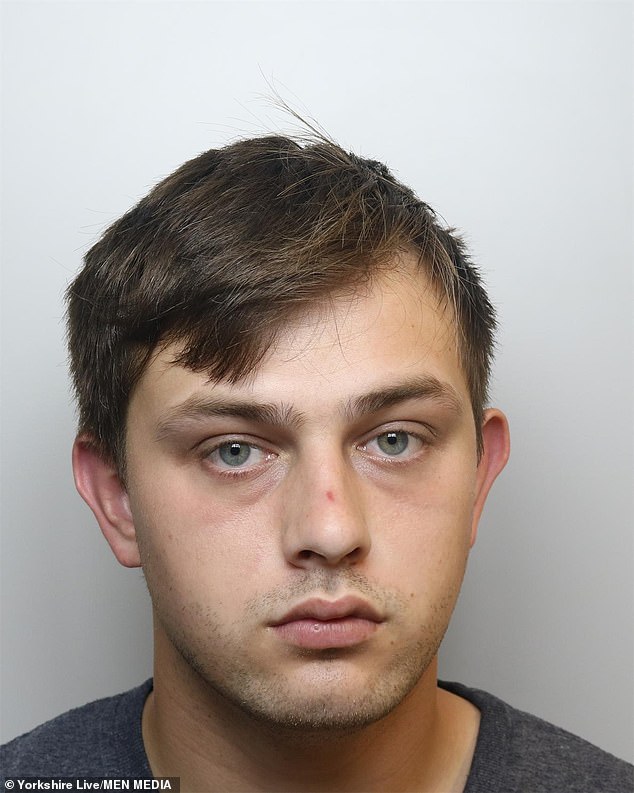 Her partner Liam Leach, 26, has also been jailed after the vulnerable woman was found in May 2022 when a concerned neighbor called social services asking for help.