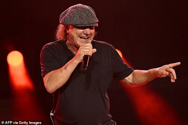 Angus Young joins Brian Johnson, Stevie Young and Matt Laug, who replaces Phil Rudd on drums, as well as Chris Chaney, on bass in place of Cliff Williams.